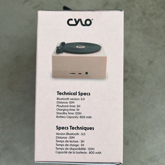 NEW IN BOX! Cylo Mini Retro Speaker - Picture 2 of 6
